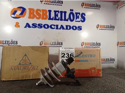 LOTE 236 - 03 PARA-RAIOS DE VÁLVULA POLIMÉRICO 15KV. (NO ESTADO) ATENÇÃO! FAZER A VISITAÇÃO ANTES DE ARREMATAR, NÃO SABEMOS SE FUNCIONA. LEILÃO NÃO TEM GARANTIA E NEM DEVOLUÇÃO, SUJEITO A POSSÍVEIS AVARIAS VISÍVEIS/OCULTAS E/OU AUSÊNCIA DE COMPONENTES.