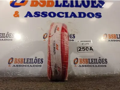 LOTE 250 - 01 ROLO DE CABO FLEXÍVEL 100M 1X4MM NA COR VERMELHA (NOVO). (NO ESTADO) ATENÇÃO! FAZER A VISITAÇÃO ANTES DE ARREMATAR, NÃO SABEMOS SE FUNCIONA. LEILÃO NÃO TEM GARANTIA E NEM DEVOLUÇÃO, SUJEITO A POSSÍVEIS AVARIAS VISÍVEIS/OCULTAS E/OU AUSÊNCIA DE COMPONENTES.