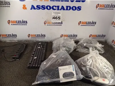 LOTE 465 - 01 LOTE COM PERIFÉRICOS DE INFORMÁTICA DIVERSOS. (NO ESTADO) ATENÇÃO! FAZER A VISITAÇÃO ANTES DE ARREMATAR, NÃO SABEMOS SE FUNCIONA. LEILÃO NÃO TEM GARANTIA E NEM DEVOLUÇÃO, SUJEITO A POSSÍVEIS AVARIAS VISÍVEIS/OCULTAS E/OU AUSÊNCIA DE COMPONENTES.