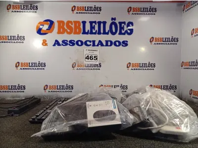 LOTE 465 - 01 LOTE COM PERIFÉRICOS DE INFORMÁTICA DIVERSOS. (NO ESTADO) ATENÇÃO! FAZER A VISITAÇÃO ANTES DE ARREMATAR, NÃO SABEMOS SE FUNCIONA. LEILÃO NÃO TEM GARANTIA E NEM DEVOLUÇÃO, SUJEITO A POSSÍVEIS AVARIAS VISÍVEIS/OCULTAS E/OU AUSÊNCIA DE COMPONENTES.