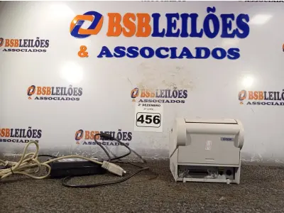 LOTE 456 - 01 IMPRESSORA DE CUPOM NÃO FISCAL MARCA EPSON COM FONTE. (NO ESTADO) ATENÇÃO! FAZER A VISITAÇÃO ANTES DE ARREMATAR, NÃO SABEMOS SE FUNCIONA. LEILÃO NÃO TEM GARANTIA E NEM DEVOLUÇÃO, SUJEITO A POSSÍVEIS AVARIAS VISÍVEIS/OCULTAS E/OU AUSÊNCIA DE COMPONENTES.