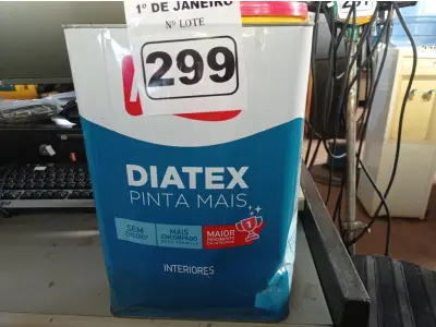 LOTE 299 - 01 BALDE DE SIKANOL ALVENARIA, ADITIVO PLASTIFICANTE PARA ARGAMASSA DE ASSENTAMENTO E REBOCO 18L. (NO ESTADO) ATENÇÃO! FAZER A VISITAÇÃO ANTES DE ARREMATAR, NÃO SABEMOS SE FUNCIONA. LEILÃO NÃO TEM GARANTIA E NEM DEVOLUÇÃO, SUJEITO A POSSÍVEIS AVARIAS VISÍVEIS/OCULTAS E/OU AUSÊNCIA DE COMPONENTES.