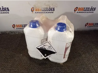 LOTE 128 - 10 LITROS DE CLOROCLEAN. (NO ESTADO) ATENÇÃO! FAZER A VISITAÇÃO ANTES DE ARREMATAR, NÃO SABEMOS SE FUNCIONA. LEILÃO NÃO TEM GARANTIA E NEM DEVOLUÇÃO, SUJEITO A POSSÍVEIS AVARIAS VISÍVEIS/OCULTAS E/OU AUSÊNCIA DE COMPONENTES.