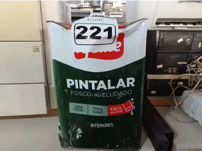 LOTE 221 - 01 BALDE DE CIMENTO QUEIMADO DACAPÓ 20KG. (NO ESTADO) ATENÇÃO! FAZER A VISITAÇÃO ANTES DE ARREMATAR, NÃO SABEMOS SE FUNCIONA. LEILÃO NÃO TEM GARANTIA E NEM DEVOLUÇÃO, SUJEITO A POSSÍVEIS AVARIAS VISÍVEIS/OCULTAS E/OU AUSÊNCIA DE COMPONENTES.