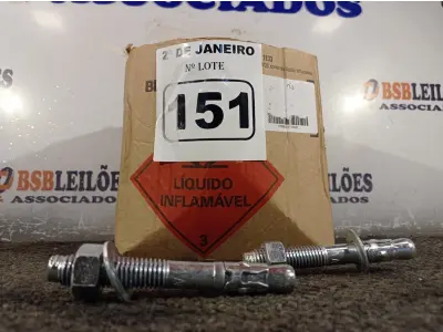 LOTE 151 - 01 LOTE COM VÁRIOS CHUMBADORES PARABOLT. (NO ESTADO) ATENÇÃO! FAZER A VISITAÇÃO ANTES DE ARREMATAR, NÃO SABEMOS SE FUNCIONA. LEILÃO NÃO TEM GARANTIA E NEM DEVOLUÇÃO, SUJEITO A POSSÍVEIS AVARIAS VISÍVEIS/OCULTAS E/OU AUSÊNCIA DE COMPONENTES.