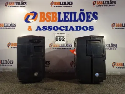 LOTE 092 - 02 RELÓGIOS DE PONTO. (NO ESTADO) ATENÇÃO! FAZER A VISITAÇÃO ANTES DE ARREMATAR, NÃO SABEMOS SE FUNCIONA. LEILÃO NÃO TEM GARANTIA E NEM DEVOLUÇÃO, SUJEITO A POSSÍVEIS AVARIAS VISÍVEIS/OCULTAS E/OU AUSÊNCIA DE COMPONENTES.