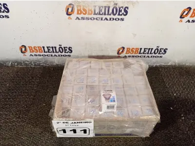 LOTE 111 - 01 LOTE COM APROXIMADAMENTE 80 LÂMPADAS DICROICA 1W 220V. (NO ESTADO) ATENÇÃO! FAZER A VISITAÇÃO ANTES DE ARREMATAR, NÃO SABEMOS SE FUNCIONA. LEILÃO NÃO TEM GARANTIA E NEM DEVOLUÇÃO, SUJEITO A POSSÍVEIS AVARIAS VISÍVEIS/OCULTAS E/OU AUSÊNCIA DE COMPONENTES.