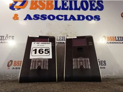 LOTE 165 - 02 RELÓGIOS DE PONTO ELETRÔNICO. (NO ESTADO) ATENÇÃO! FAZER A VISITAÇÃO ANTES DE ARREMATAR, NÃO SABEMOS SE FUNCIONA. LEILÃO NÃO TEM GARANTIA E NEM DEVOLUÇÃO, SUJEITO A POSSÍVEIS AVARIAS VISÍVEIS/OCULTAS E/OU AUSÊNCIA DE COMPONENTES.