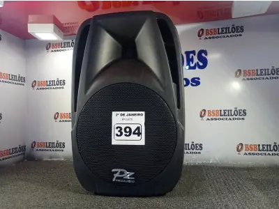 LOTE 394 - 01 CAIXA DE SOM PRO ÁUDIO PX12. (NOVO) (NO ESTADO) ATENÇÃO! FAZER A VISITAÇÃO ANTES DE ARREMATAR, NÃO SABEMOS SE FUNCIONA. LEILÃO NÃO TEM GARANTIA E NEM DEVOLUÇÃO, SUJEITO A POSSÍVEIS AVARIAS VISÍVEIS/OCULTAS E/OU AUSÊNCIA DE COMPONENTES.