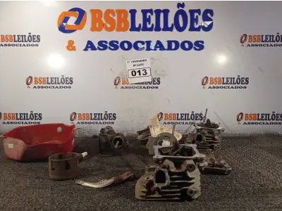 LOTE 013 - 01 LOTE COM VÁRIAS PEÇAS PARA MOTORES E 02 BOMBAS D’AGUA PARA MÁQUINA DE LAVAR MARCAS E MODELOS DIVERSOS.  (NO ESTADO) ATENÇÃO! FAZER A VISITAÇÃO ANTES DE ARREMATAR, NÃO SABEMOS SE FUNCIONA. LEILÃO NÃO TEM GARANTIA E NEM DEVOLUÇÃO, SUJEITO A POSSÍVEIS AVARIAS VISÍVEIS/OCULTAS E/OU AUSÊNCIA DE COMPONENTES.