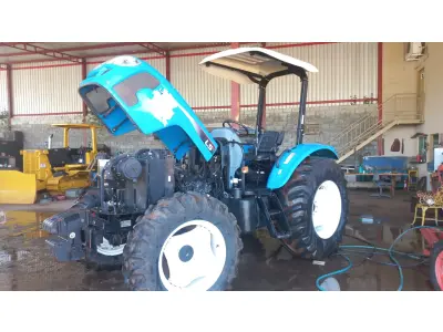 LOTE 508 - 01 TRATOR DE RODA LS U 80 ANO 2019, 4X4 HORIMETRO 860 HORAS, TEM QUE FAZER O MOTOR (MOTOR FUNDIDO FALTANDO PEÇAS) (NO ESTADO)(RETIRADA EM GOIÂNIA)(AGENDAR VISTORIA EM GOIÂNIA¨. 61-98153-0503 JÚNIOR)