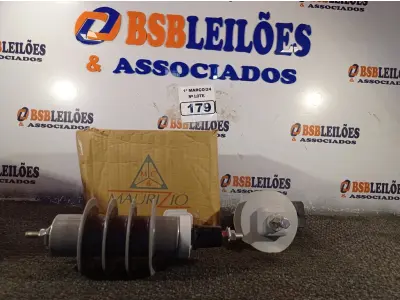 LOTE 179 - 03 PARA-RAIOS DE VÁLVULA POLIMÉRICO 15KV. (NO ESTADO) ATENÇÃO! FAZER A VISITAÇÃO ANTES DE ARREMATAR, NÃO SABEMOS SE FUNCIONA. LEILÃO NÃO TEM GARANTIA E NEM DEVOLUÇÃO, SUJEITO A POSSÍVEIS AVARIAS VISÍVEIS/OCULTAS E/OU AUSÊNCIA DE COMPONENTES.