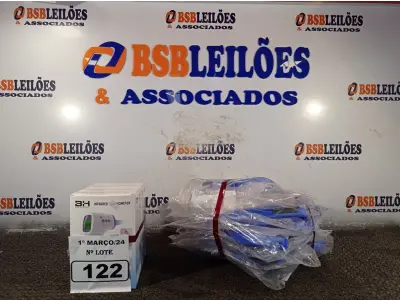 LOTE 122 - 04 TERMÔMETROS DIGITAL E 10 MASCARAS DE PROTEÇÃO. (NO ESTADO) ATENÇÃO! FAZER A VISITAÇÃO ANTES DE ARREMATAR, NÃO SABEMOS SE FUNCIONA. LEILÃO NÃO TEM GARANTIA E NEM DEVOLUÇÃO, SUJEITO A POSSÍVEIS AVARIAS VISÍVEIS/OCULTAS E/OU AUSÊNCIA DE COMPONENTES.