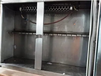 LOTE 159 - 01 ESTERILIZADOR DE FACAS PARA AÇOUGUE. (NO ESTADO, NÃO SABEMOS SE FUNCIONA. LEILÃO NÃO TEM GARANTIA E NEM DEVOLUÇÃO).