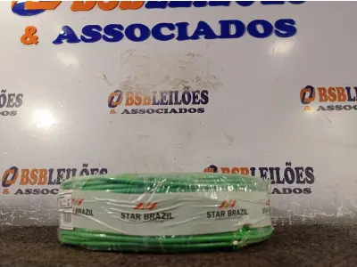 LOTE 090 - 01 ROLO DE CABO FLEXÍVEL 100M 1X4MM NA COR VERDE (NOVO). (NO ESTADO) ATENÇÃO! FAZER A VISITAÇÃO ANTES DE ARREMATAR, NÃO SABEMOS SE FUNCIONA. LEILÃO NÃO TEM GARANTIA E NEM DEVOLUÇÃO, SUJEITO A POSSÍVEIS AVARIAS VISÍVEIS/OCULTAS E/OU AUSÊNCIA DE COMPONENTES.