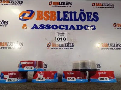LOTE 018 - 01 LOTE COM APROXIMADAMENTE 150 MÍDIAS DE BLUE RAY MATION. (NO ESTADO) ATENÇÃO! FAZER A VISITAÇÃO ANTES DE ARREMATAR, NÃO SABEMOS SE FUNCIONA. LEILÃO NÃO TEM GARANTIA E NEM DEVOLUÇÃO, SUJEITO A POSSÍVEIS AVARIAS VISÍVEIS/OCULTAS E/OU AUSÊNCIA DE COMPONENTES.