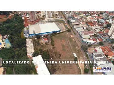 LOTE 001 - 01 LOTE COM ÁREA DO TOTAL: 24.174.00 m², 06 BLOCOS DE 2, 4, 6 E 7 ANDARES. COM ÁREA CONSTRUIDA DE 21.186,00 m², AO LADO DO ASSAÍ ATACADISTA, MATRÍCULA: 44.794. LOCALIZADO NA AVENIDA UNIVERSITÁRIA Nº683.  (NO ESTADO) (AGENDAR VISTORIA 61-98153-0503 WHATSAPP)
