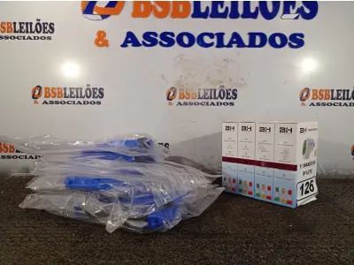 LOTE 126 - 04 TERMÔMETROS DIGITAL E 07 MASCARAS DE PROTEÇÃO. (NO ESTADO) ATENÇÃO! FAZER A VISITAÇÃO ANTES DE ARREMATAR, NÃO SABEMOS SE FUNCIONA. LEILÃO NÃO TEM GARANTIA E NEM DEVOLUÇÃO, SUJEITO A POSSÍVEIS AVARIAS VISÍVEIS/OCULTAS E/OU AUSÊNCIA DE COMPONENTES.