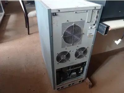 LOTE 417 - 01 NOBREAK MARCA DELTA 20.000VA. (NO ESTADO) ATENÇÃO! FAZER A VISITAÇÃO ANTES DE ARREMATAR, NÃO SABEMOS SE FUNCIONA. LEILÃO NÃO TEM GARANTIA E NEM DEVOLUÇÃO, SUJEITO A POSSÍVEIS AVARIAS VISÍVEIS/OCULTAS E/OU AUSÊNCIA DE COMPONENTES.