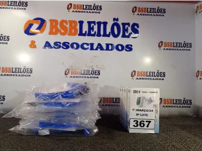 LOTE 367 - 04 TERMÔMETROS DIGITAL E 10 MASCARAS DE PROTEÇÃO. (NO ESTADO) ATENÇÃO! FAZER A VISITAÇÃO ANTES DE ARREMATAR, NÃO SABEMOS SE FUNCIONA. LEILÃO NÃO TEM GARANTIA E NEM DEVOLUÇÃO, SUJEITO A POSSÍVEIS AVARIAS VISÍVEIS/OCULTAS E/OU AUSÊNCIA DE COMPONENTES.