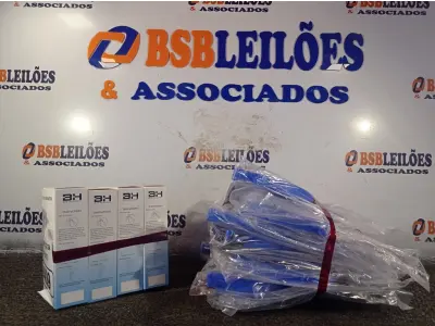 LOTE 409 - 04 TERMÔMETROS DIGITAL E 10 MASCARAS DE PROTEÇÃO. (NO ESTADO) ATENÇÃO! FAZER A VISITAÇÃO ANTES DE ARREMATAR, NÃO SABEMOS SE FUNCIONA. LEILÃO NÃO TEM GARANTIA E NEM DEVOLUÇÃO, SUJEITO A POSSÍVEIS AVARIAS VISÍVEIS/OCULTAS E/OU AUSÊNCIA DE COMPONENTES.