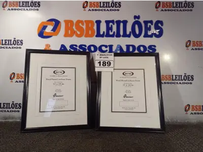 LOTE 189 - 02 MOLDURAS . (NO ESTADO) ATENÇÃO! FAZER A VISITAÇÃO ANTES DE ARREMATAR, NÃO SABEMOS SE FUNCIONA. LEILÃO NÃO TEM GARANTIA E NEM DEVOLUÇÃO, SUJEITO A POSSÍVEIS AVARIAS VISÍVEIS/OCULTAS E/OU AUSÊNCIA DE COMPONENTES.