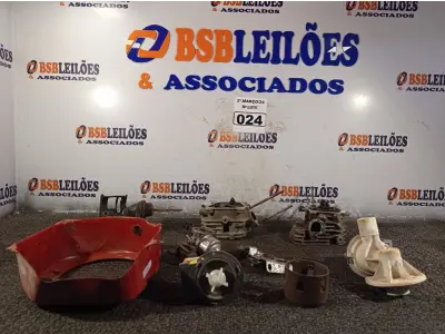 LOTE 024 - 01 LOTE COM VÁRIAS PEÇAS PARA MOTORES E 02 BOMBAS D’AGUA PARA MÁQUINA DE LAVAR MARCAS E MODELOS DIVERSOS.  (NO ESTADO) ATENÇÃO! FAZER A VISITAÇÃO ANTES DE ARREMATAR, NÃO SABEMOS SE FUNCIONA. LEILÃO NÃO TEM GARANTIA E NEM DEVOLUÇÃO, SUJEITO A POSSÍVEIS AVARIAS VISÍVEIS/OCULTAS E/OU AUSÊNCIA DE COMPONENTES.