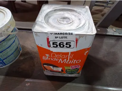 LOTE 565 - 01 LATA DE TINTA IQUINE PINTALAR 16/18L BASE C. (NO ESTADO) ATENÇÃO! FAZER A VISITAÇÃO ANTES DE ARREMATAR, NÃO SABEMOS SE FUNCIONA. LEILÃO NÃO TEM GARANTIA E NEM DEVOLUÇÃO, SUJEITO A POSSÍVEIS AVARIAS VISÍVEIS/OCULTAS E/OU AUSÊNCIA DE COMPONENTES.