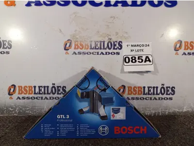 LOTE 085 - 01 NIVEL A LASER PARA LADRILHOS GTL 3 PROFISSIONAL MARCA BOSCH.  (NOVO) (NO ESTADO) ATENÇÃO! FAZER A VISITAÇÃO ANTES DE ARREMATAR, NÃO SABEMOS SE FUNCIONA. LEILÃO NÃO TEM GARANTIA E NEM DEVOLUÇÃO, SUJEITO A POSSÍVEIS AVARIAS VISÍVEIS/OCULTAS E/OU AUSÊNCIA DE COMPONENTES.