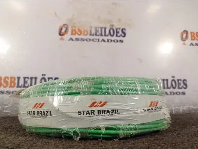 LOTE 130 - 01 ROLO DE CABO FLEXÍVEL 100M 1X4MM NA COR VERDE(NOVO). (NO ESTADO) ATENÇÃO! FAZER A VISITAÇÃO ANTES DE ARREMATAR, NÃO SABEMOS SE FUNCIONA. LEILÃO NÃO TEM GARANTIA E NEM DEVOLUÇÃO, SUJEITO A POSSÍVEIS AVARIAS VISÍVEIS/OCULTAS E/OU AUSÊNCIA DE COMPONENTES.
