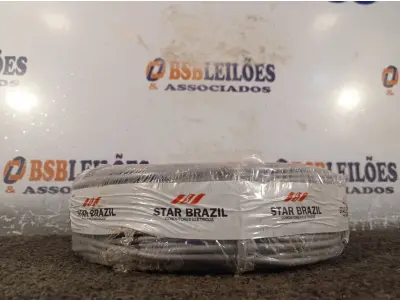 LOTE 100 - 01 ROLO DE CABO FLEXÍVEL 100M 1X4MM NA COR CINZA(NOVO). (NO ESTADO) ATENÇÃO! FAZER A VISITAÇÃO ANTES DE ARREMATAR, NÃO SABEMOS SE FUNCIONA. LEILÃO NÃO TEM GARANTIA E NEM DEVOLUÇÃO, SUJEITO A POSSÍVEIS AVARIAS VISÍVEIS/OCULTAS E/OU AUSÊNCIA DE COMPONENTES.