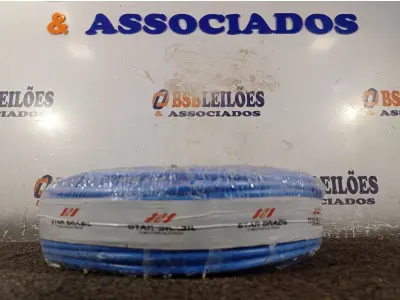 LOTE 070 - 01 ROLO DE CABO FLEXÍVEL 100M 1X10MM NA COR AZUL(NOVO). (NO ESTADO) ATENÇÃO! FAZER A VISITAÇÃO ANTES DE ARREMATAR, NÃO SABEMOS SE FUNCIONA. LEILÃO NÃO TEM GARANTIA E NEM DEVOLUÇÃO, SUJEITO A POSSÍVEIS AVARIAS VISÍVEIS/OCULTAS E/OU AUSÊNCIA DE COMPONENTES.
