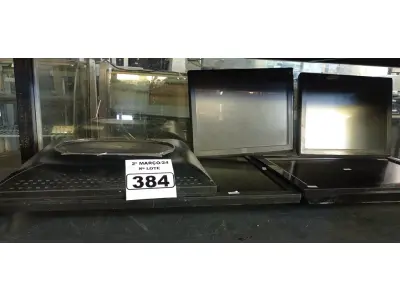 LOTE 384 - 05 MONITORES MARCAS E MODELOS DIVERSOS PARA RETIRADA DE PEÇAS. (NO ESTADO) ATENÇÃO! FAZER A VISITAÇÃO ANTES DE ARREMATAR, NÃO SABEMOS SE FUNCIONA. LEILÃO NÃO TEM GARANTIA E NEM DEVOLUÇÃO, SUJEITO A POSSÍVEIS AVARIAS VISÍVEIS/OCULTAS E/OU AUSÊNCIA DE COMPONENTES.