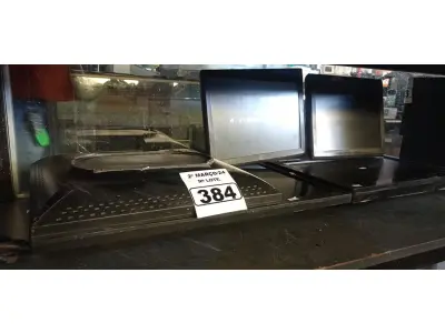 LOTE 384 - 05 MONITORES MARCAS E MODELOS DIVERSOS PARA RETIRADA DE PEÇAS. (NO ESTADO) ATENÇÃO! FAZER A VISITAÇÃO ANTES DE ARREMATAR, NÃO SABEMOS SE FUNCIONA. LEILÃO NÃO TEM GARANTIA E NEM DEVOLUÇÃO, SUJEITO A POSSÍVEIS AVARIAS VISÍVEIS/OCULTAS E/OU AUSÊNCIA DE COMPONENTES.