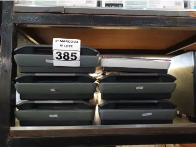 LOTE 385 - 05 SCANNERS MARCAS E MODELOS DIVERSOS. (NO ESTADO) ATENÇÃO! FAZER A VISITAÇÃO ANTES DE ARREMATAR, NÃO SABEMOS SE FUNCIONA. LEILÃO NÃO TEM GARANTIA E NEM DEVOLUÇÃO, SUJEITO A POSSÍVEIS AVARIAS VISÍVEIS/OCULTAS E/OU AUSÊNCIA DE COMPONENTES.