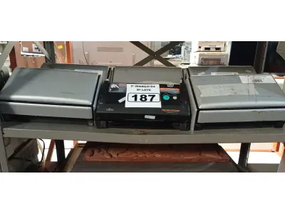LOTE 187 - 06 SCANNERS MARCAS E MODELOS DIVERSOS. (NO ESTADO) ATENÇÃO! FAZER A VISITAÇÃO ANTES DE ARREMATAR, NÃO SABEMOS SE FUNCIONA. LEILÃO NÃO TEM GARANTIA E NEM DEVOLUÇÃO, SUJEITO A POSSÍVEIS AVARIAS VISÍVEIS/OCULTAS E/OU AUSÊNCIA DE COMPONENTES.