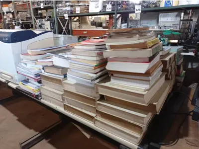 LOTE 248 - 01 LOTE COM LIVROS DIVERSOS. (NO ESTADO) ATENÇÃO! FAZER A VISITAÇÃO ANTES DE ARREMATAR, NÃO SABEMOS SE FUNCIONA. LEILÃO NÃO TEM GARANTIA E NEM DEVOLUÇÃO, SUJEITO A POSSÍVEIS AVARIAS VISÍVEIS/OCULTAS E/OU AUSÊNCIA DE COMPONENTES.