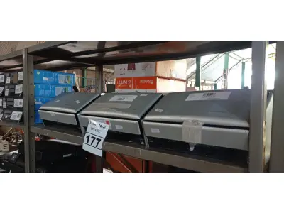 LOTE 177 - 06 SCANNERS MARCAS E MODELOS DIVERSOS. (NO ESTADO) ATENÇÃO! FAZER A VISITAÇÃO ANTES DE ARREMATAR, NÃO SABEMOS SE FUNCIONA. LEILÃO NÃO TEM GARANTIA E NEM DEVOLUÇÃO, SUJEITO A POSSÍVEIS AVARIAS VISÍVEIS/OCULTAS E/OU AUSÊNCIA DE COMPONENTES.
