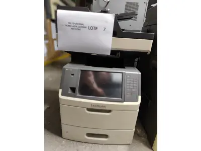 LOTE 007 - 01 MULTIFUNCIONAL MONO LASER_LEXMARK MX711DHE; 01 MULTIFUNCIONAL COLOR LASER_LEXMARK X792DE (NO ESTADO)