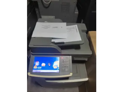 LOTE 007 - 01 MULTIFUNCIONAL MONO LASER_LEXMARK MX711DHE; 01 MULTIFUNCIONAL COLOR LASER_LEXMARK X792DE (NO ESTADO)