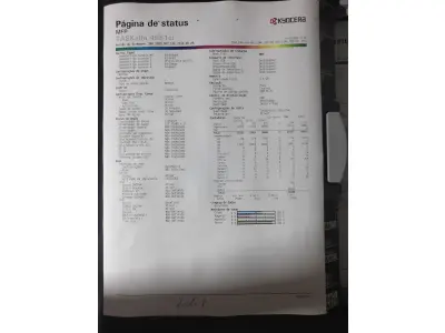 LOTE 008 - 01 MULTIFUNCIONAL MONO LASER_KYOCERA TASKALFA 3010I + GRAMPEADOR 50 FLS + GABINETE COM RODAS E 01 MULTIFUNCIONAL COLOR LASER_KYOCERA TASKALFA 4551CI + GABINETE COM RODAS (NO ESTADO)