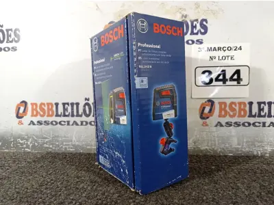 LOTE 344 - 01 LASER DE LINHAS CRUZADAS AUTONIVELANTE COM FAIXA VERDE MODELO:GLL2-12G MARCA BOSCH. (NO ESTADO) ATENÇÃO! FAZER A VISITAÇÃO ANTES DE ARREMATAR, NÃO SABEMOS SE FUNCIONA. LEILÃO NÃO TEM GARANTIA E NEM DEVOLUÇÃO, SUJEITO A POSSÍVEIS AVARIAS VISÍVEIS/OCULTAS E/OU AUSÊNCIA DE COMPONENTES.