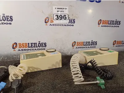 LOTE 396 - 02 PAINÉIS DE ALARME SENDO 01 DE OXIGÊNIO E OUTRO DE OXIDO NITROSO. (NO ESTADO) ATENÇÃO! FAZER A VISITAÇÃO ANTES DE ARREMATAR, NÃO SABEMOS SE FUNCIONA. LEILÃO NÃO TEM GARANTIA E NEM DEVOLUÇÃO, SUJEITO A POSSÍVEIS AVARIAS VISÍVEIS/OCULTAS E/OU AUSÊNCIA DE COMPONENTES.