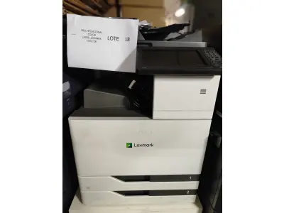 LOTE 018 - 01 MULTIFUNCIONAL MONO LASER_LEXMARK X864DHE, 01 MULTIFUNCIONAL COLOR LASER_LEXMARK CX921DE (NO ESTADO)