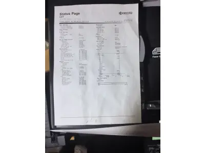 LOTE 008 - 01 MULTIFUNCIONAL MONO LASER_KYOCERA TASKALFA 3010I + GRAMPEADOR 50 FLS + GABINETE COM RODAS E 01 MULTIFUNCIONAL COLOR LASER_KYOCERA TASKALFA 4551CI + GABINETE COM RODAS (NO ESTADO)