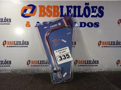 LOTE 335 - 01 TORNEIRA PARA LAVATÓRIO BANCA ALTA GIOIA CR DN15 TIGRE. (NO ESTADO) ATENÇÃO! FAZER A VISITAÇÃO ANTES DE ARREMATAR, NÃO SABEMOS SE FUNCIONA. LEILÃO NÃO TEM GARANTIA E NEM DEVOLUÇÃO, SUJEITO A POSSÍVEIS AVARIAS VISÍVEIS/OCULTAS E/OU AUSÊNCIA DE COMPONENTES.