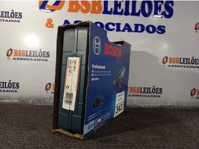 LOTE 343 - 01 FURADEIRA DE IMPACTO PROFISSIONAL A BATERIA MODELO:GSB180-LI220V 710W MARCA BOSCH. (NOVO) (NO ESTADO) ATENÇÃO! FAZER A VISITAÇÃO ANTES DE ARREMATAR, NÃO SABEMOS SE FUNCIONA. LEILÃO NÃO TEM GARANTIA E NEM DEVOLUÇÃO, SUJEITO A POSSÍVEIS AVARIAS VISÍVEIS/OCULTAS E/OU AUSÊNCIA DE COMPONENTES.