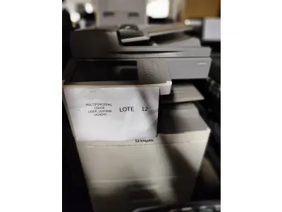 LOTE 012 - 01 MULTIFUNCIONAL COLOR LASER_LEXMARK X954DHE (NO ESTADO)