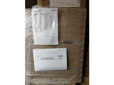 LOTE 071 - 02 MULTIFUNCIONAIS MONO LASER_KYOCERA M3550IDN. (NO ESTADO)