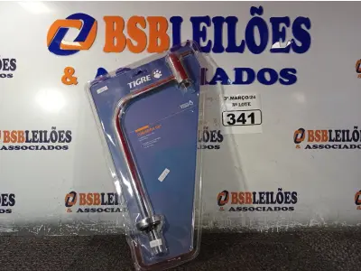 LOTE 341 - 01 TORNEIRA PARA LAVATÓRIO BRANCA ALTA GIOIA CR DN15 TIGRE. (NO ESTADO) ATENÇÃO! FAZER A VISITAÇÃO ANTES DE ARREMATAR, NÃO SABEMOS SE FUNCIONA. LEILÃO NÃO TEM GARANTIA E NEM DEVOLUÇÃO, SUJEITO A POSSÍVEIS AVARIAS VISÍVEIS/OCULTAS E/OU AUSÊNCIA DE COMPONENTES.